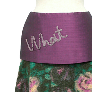 オーダースカート立体裁断