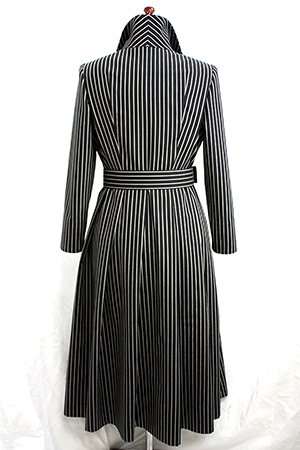 生徒さんがご着用して撮影した写真。体型にピッタリ合って着心地がとてもいいワンピースになっている