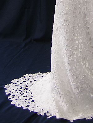 縫製教室(洋裁教室)ウェディングドレス作品